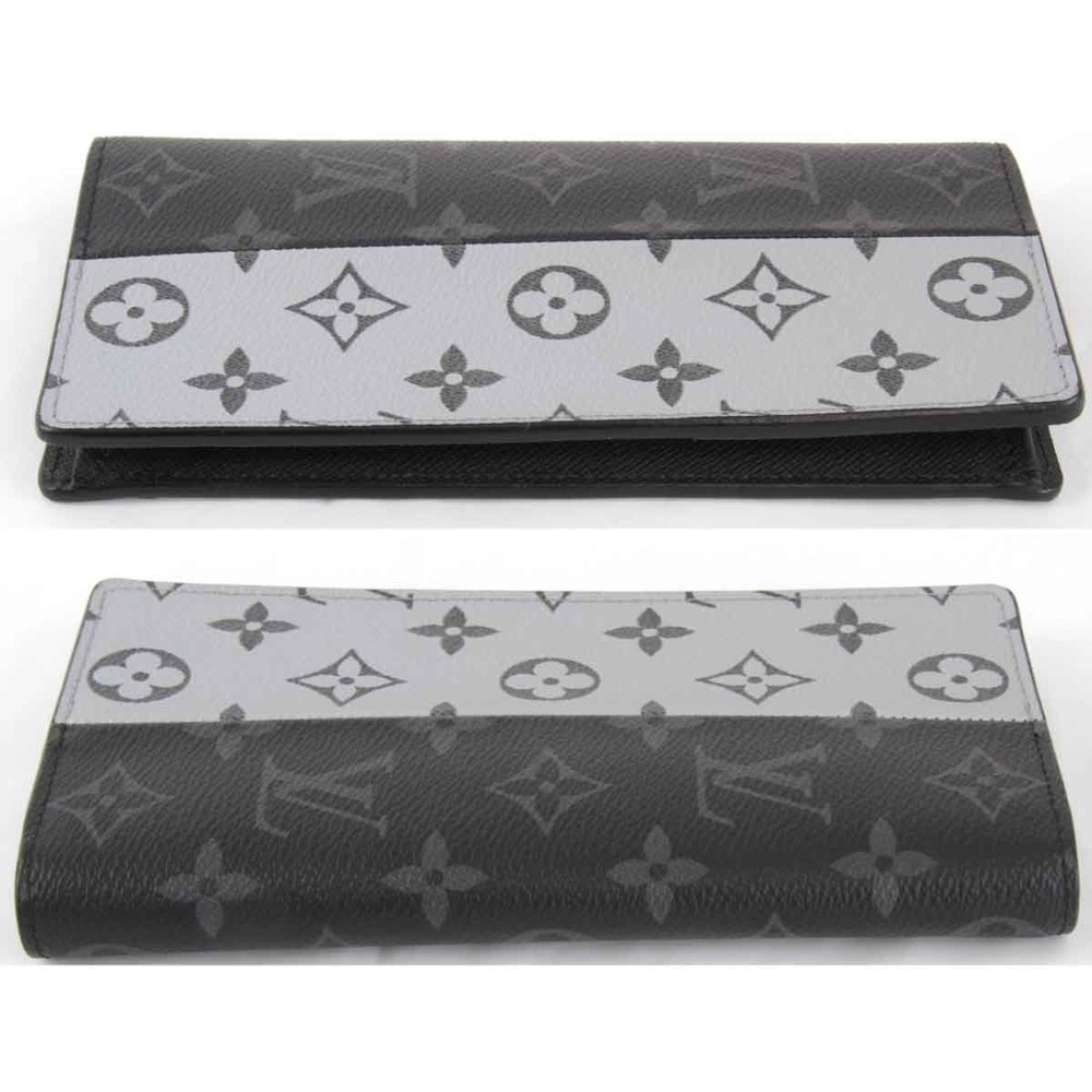 Louis Vuitton Split Long Wallet Eclipse Black - image 5